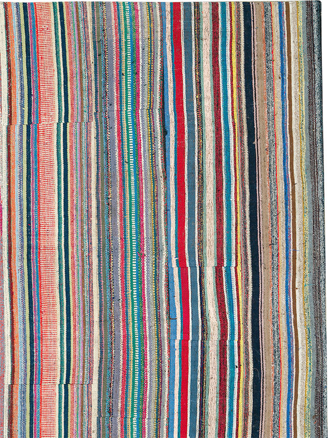 Vintage Turkish Flatweave, No.27152 - Gss