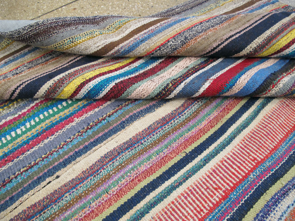 Vintage Turkish Flatweave Kilim , No.27152 - Gss