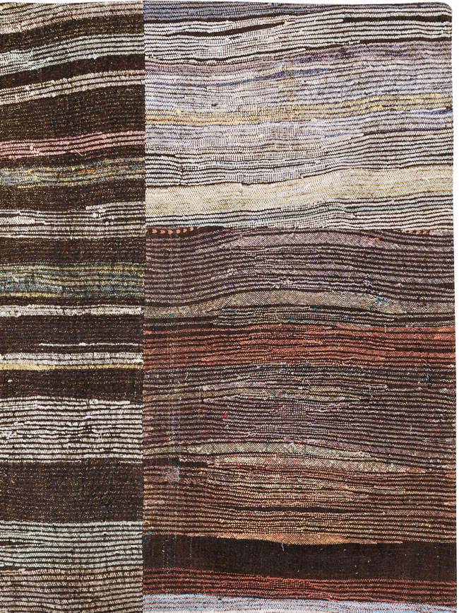 Vintage Turkish Flatweave Kilim , No.27154 - Gss