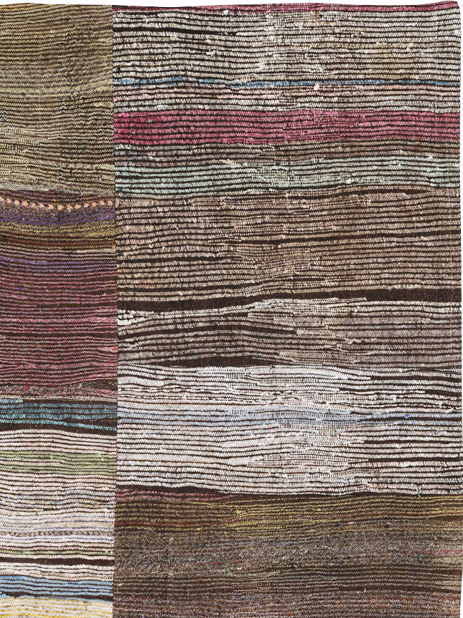Vintage Turkish Flatweave Kilim , No.27154 - Gss