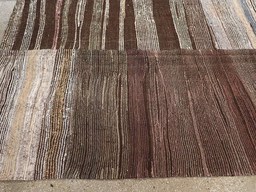 Vintage Turkish Flatweave Kilim , No.27154 - Gss