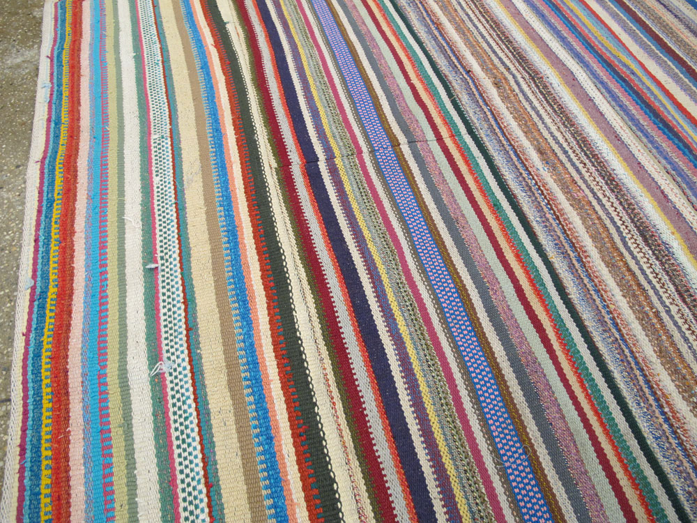 Vintage Turkish Flatweave Kilim , No.27158 - Gss