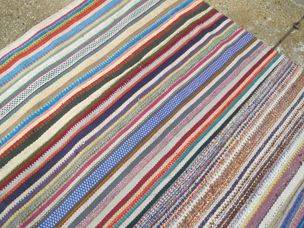 Vintage Turkish Flatweave Kilim , No.27158 - Gss