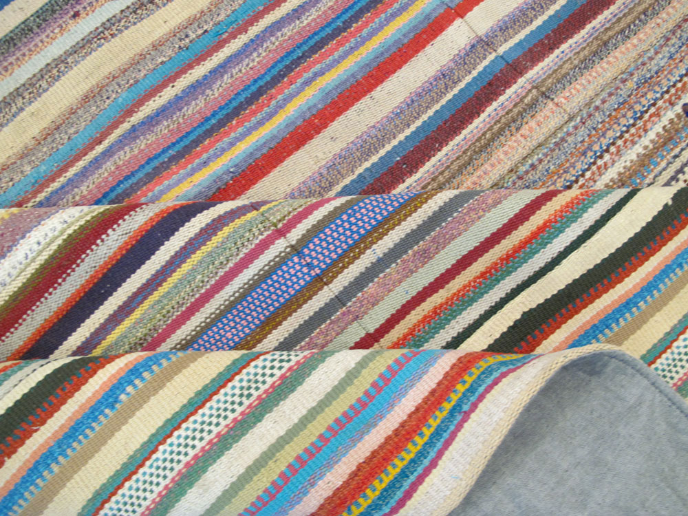 Vintage Turkish Flatweave Kilim , No.27158 - Gss