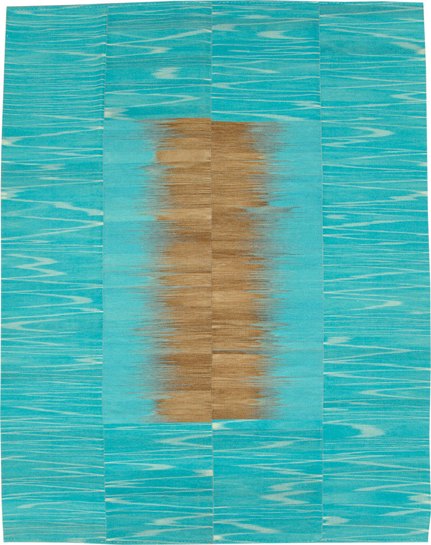 Modern Turkish Flatweave Kilim, No.27161 - Gss