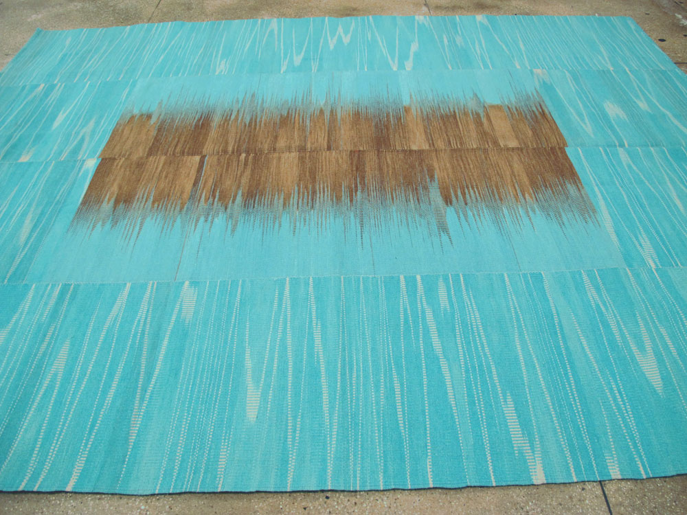 Modern Turkish Flatweave Kilim, No.27161 - Gss