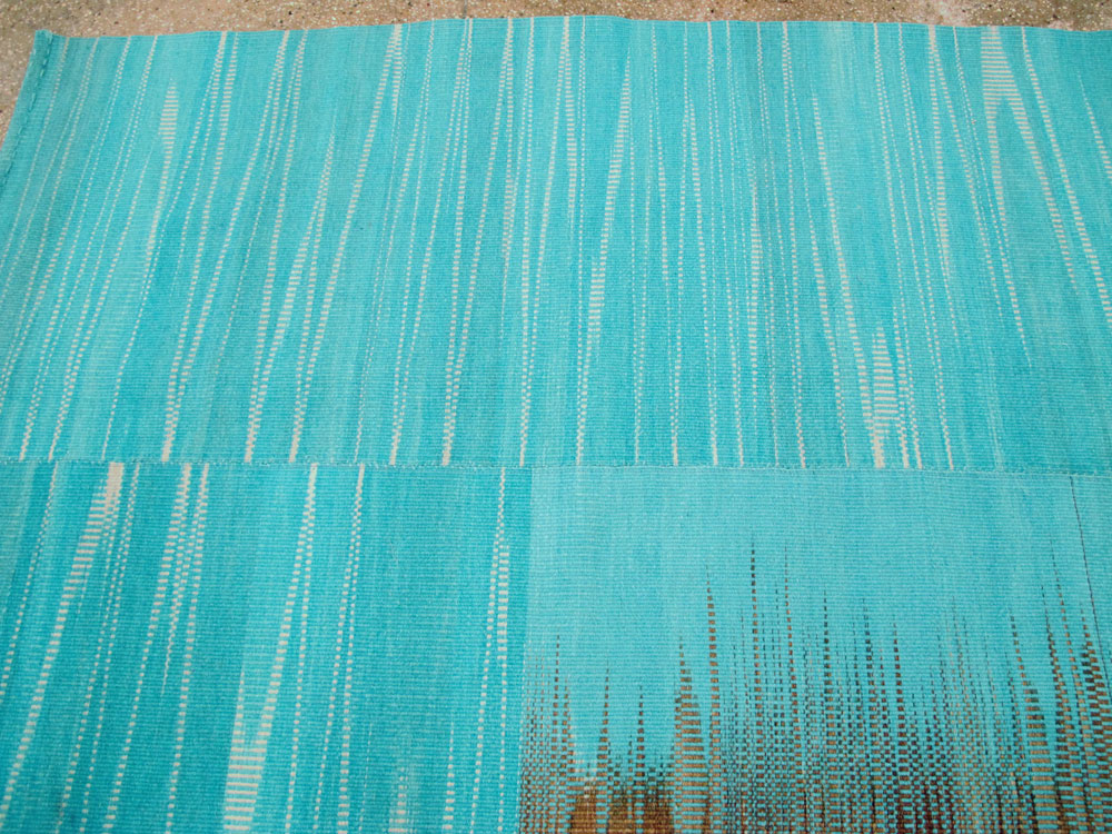 Modern Turkish Flatweave Kilim, No.27161 - Gss