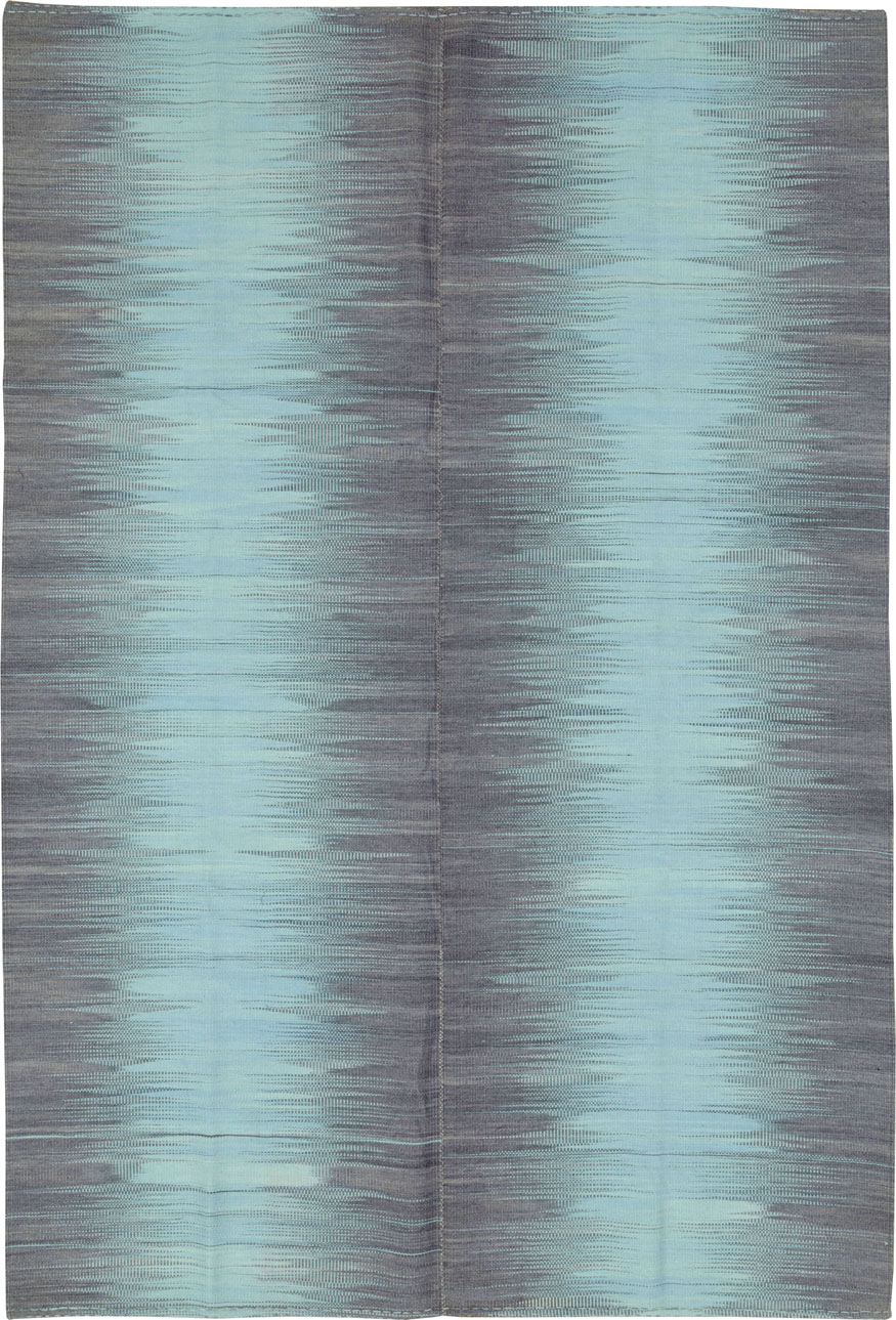 Modern Turkish Flatweave Kilim, No.27162 - Gss