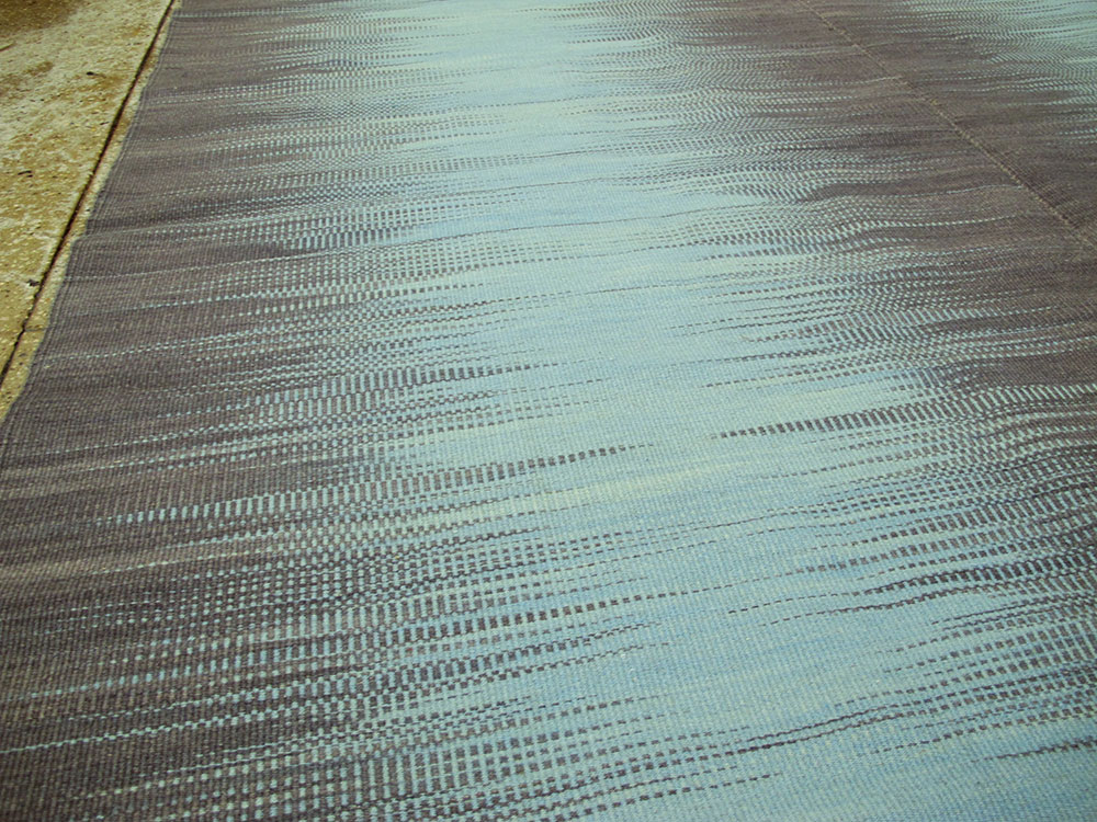 Modern Turkish Flatweave Kilim, No.27162 - Gss