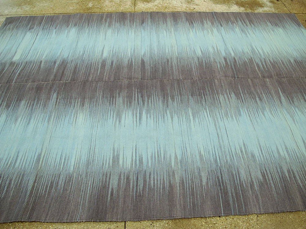 Modern Turkish Flatweave Kilim, No.27162 - Gss