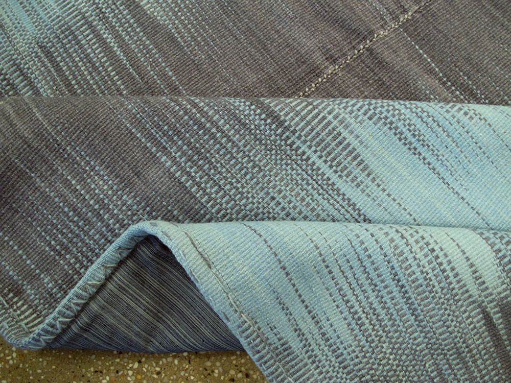 Modern Turkish Flatweave Kilim, No.27162 - Gss