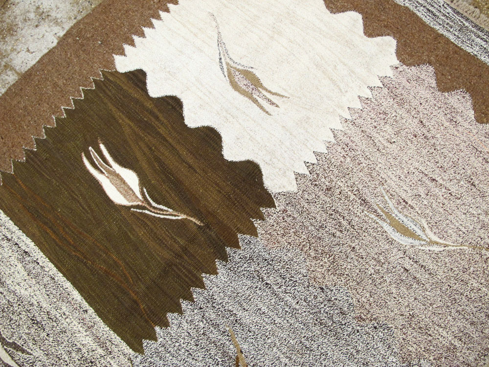 Modern Turkish Flatweave Kilim, No.27165 - Gss