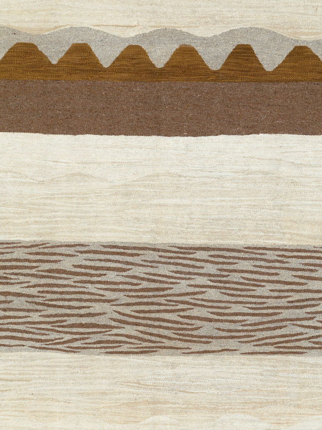 Modern Turkish Flatweave, No.27166 - Gss
