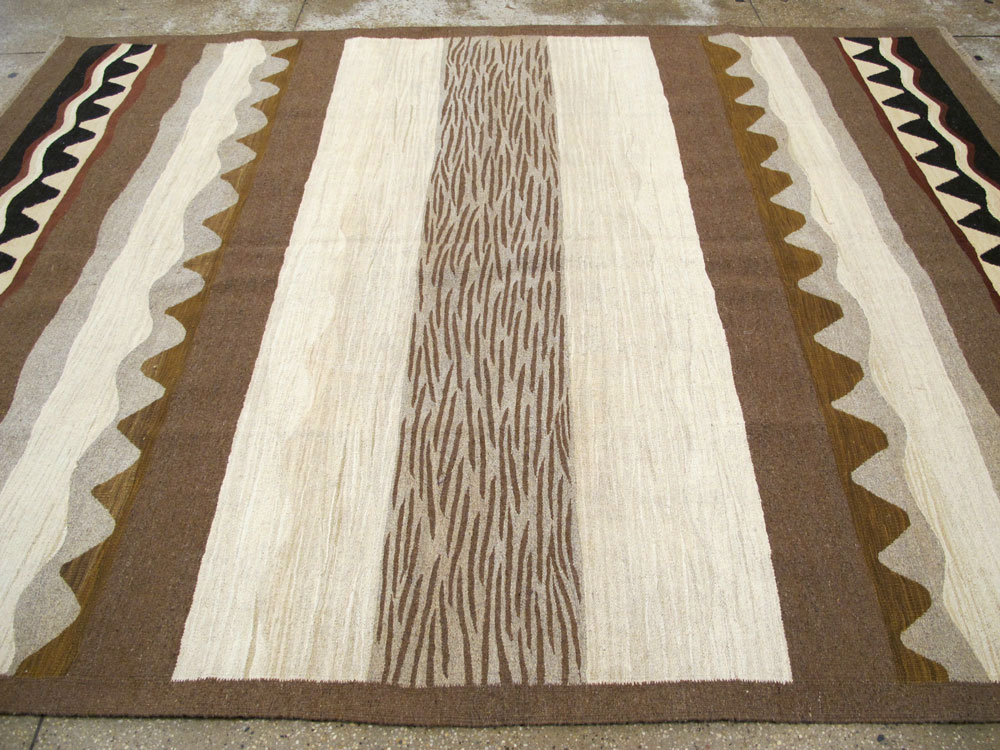 Modern Turkish Flatweave, No.27166 - Gss