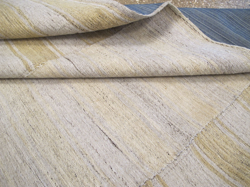 Vintage Turkish Flatweave Kilim , No.27171 - Gss