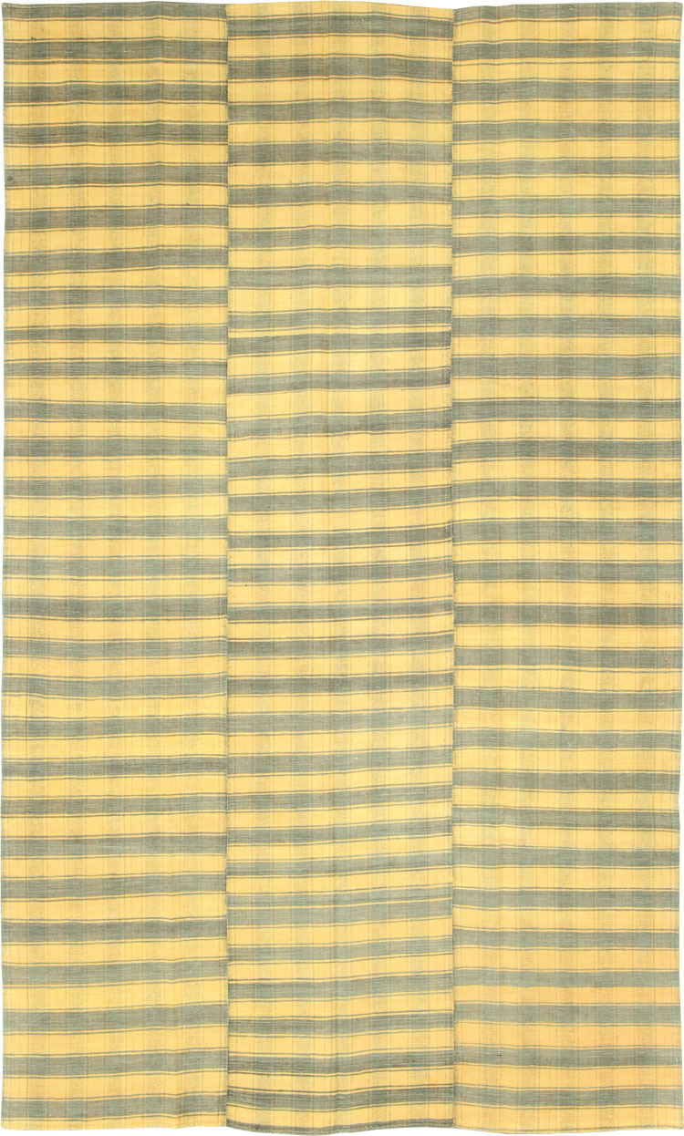 Vintage Turkish Flatweave Kilim Accent Rug, No.27174 - Gss