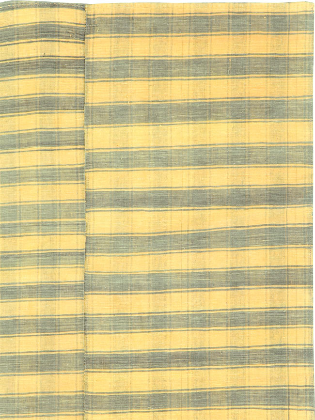 Vintage Turkish Flatweave Kilim Accent Rug, No.27174 - Gss