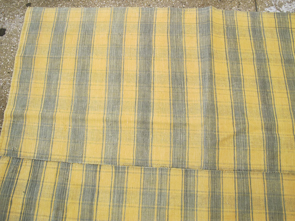 Vintage Turkish Flatweave Kilim Accent Rug, No.27174 - Gss