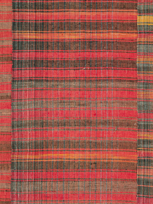 Vintage Turkish Flatweave Kilim Accent Rug, No.27177 - Gss