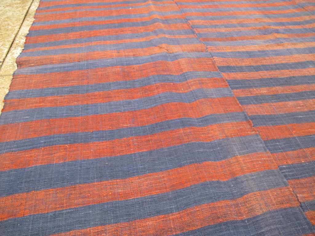 Vintage Turkish Flatweave Kilim Accent Carpet, No.27184 - Gss