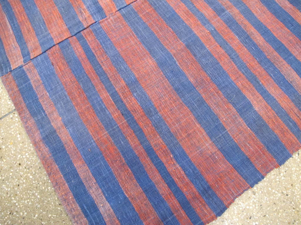 Vintage Turkish Flatweave Kilim Accent Carpet, No.27184 - Gss