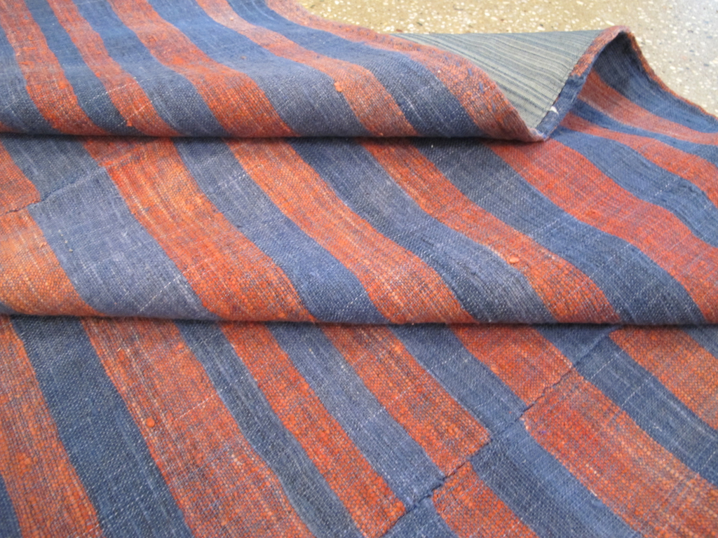 Vintage Turkish Flatweave Kilim Accent Carpet, No.27184 - Gss