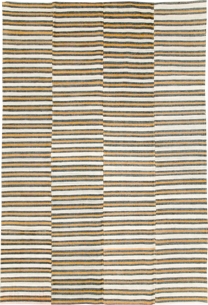 Vintage Turkish Flatweave Kilim, No.27185 - Gss