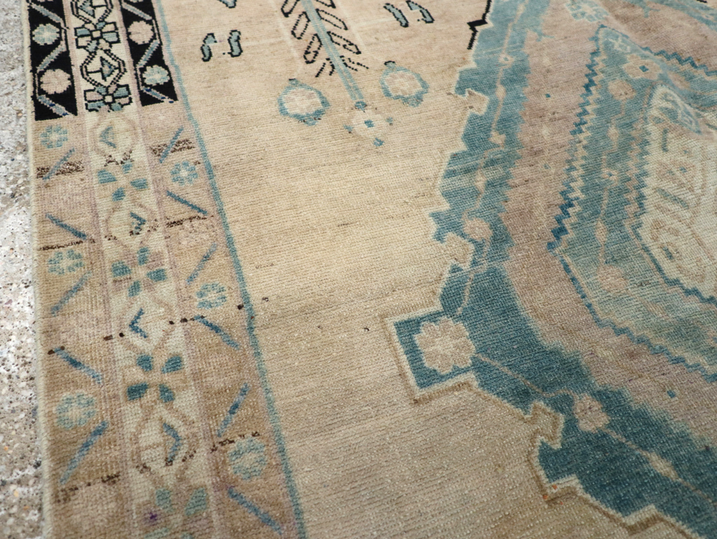 Vintage Persian Afshar Accent Rug, No.27192 - Gss