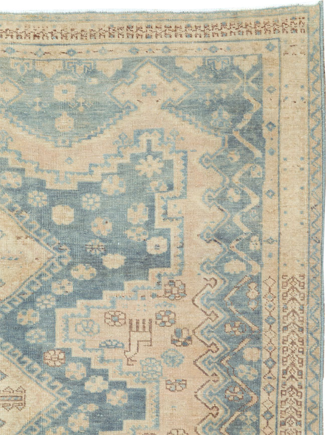Vintage Persian Afshar Accent Rug, No.27194 - Gss