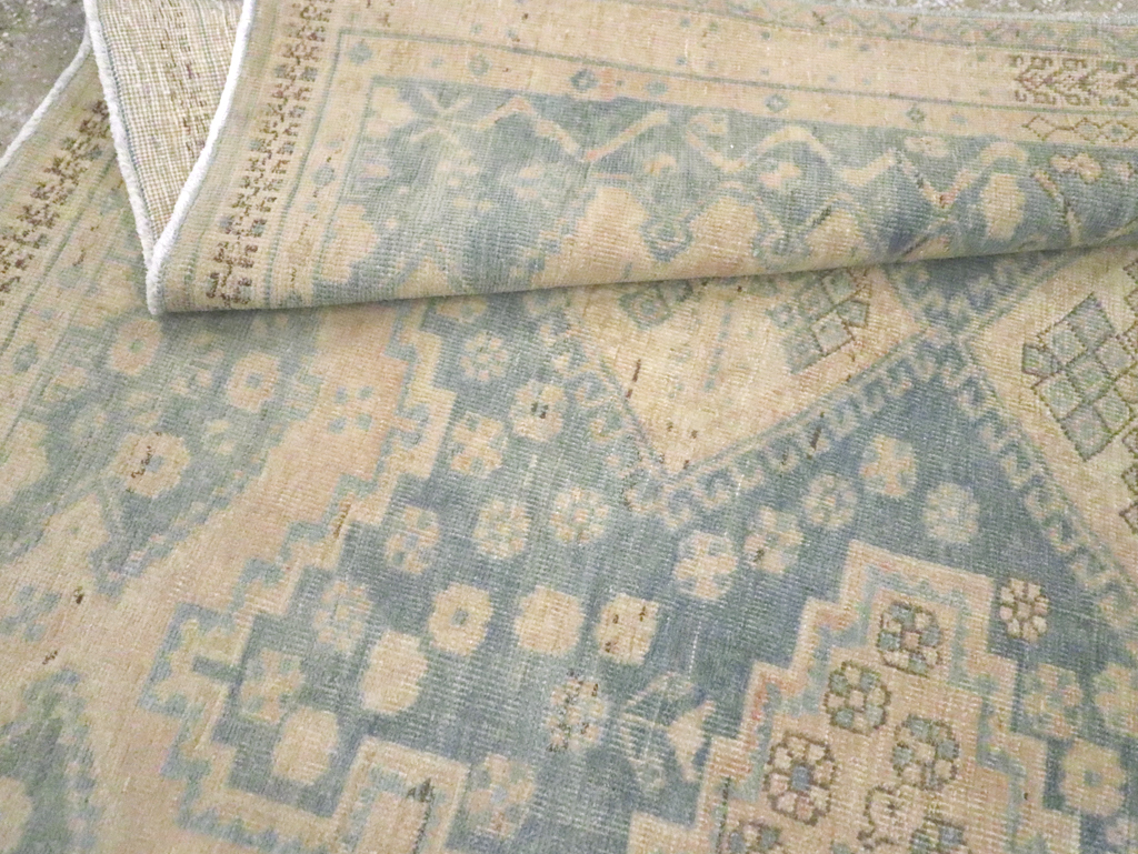 Vintage Persian Afshar Accent Rug, No.27194 - Gss