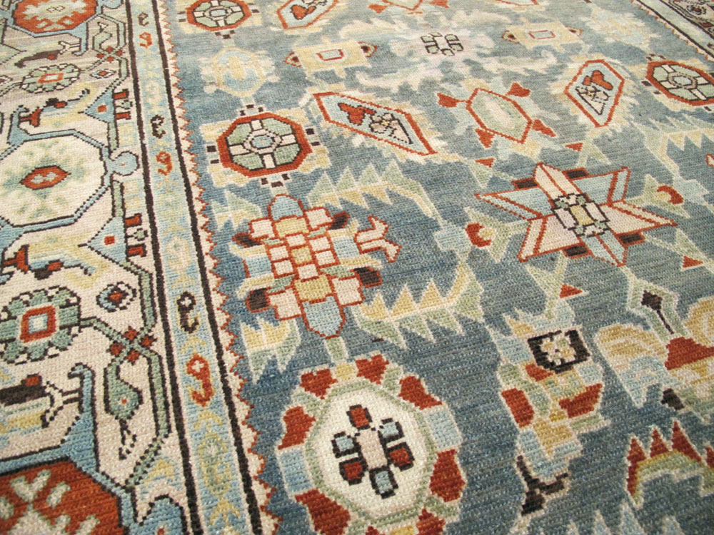 Antique Persian Malayer Rug, No.27195 - Gss