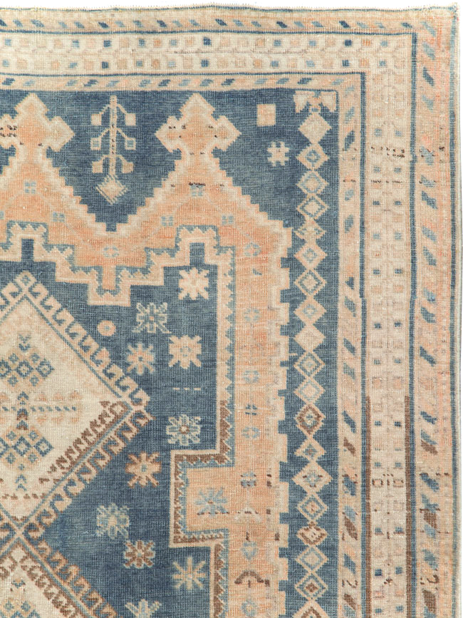 Vintage Persian Afshar Rug, No.27197 - Gss