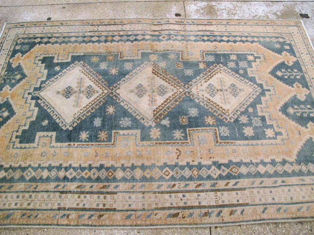 Vintage Persian Afshar Rug, No.27197 - Gss