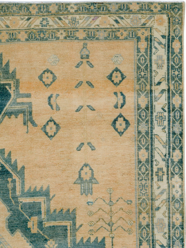 Vintage Persian Afshar Rug, No.27198 - Gss
