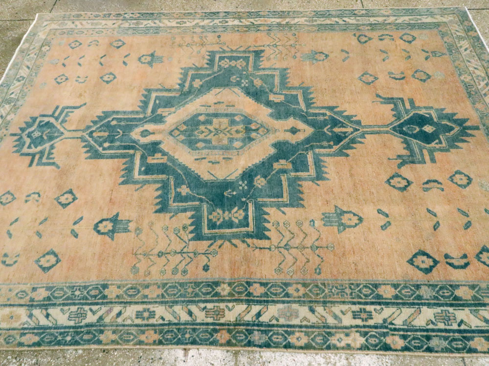 Vintage Persian Afshar Rug, No.27198 - Gss