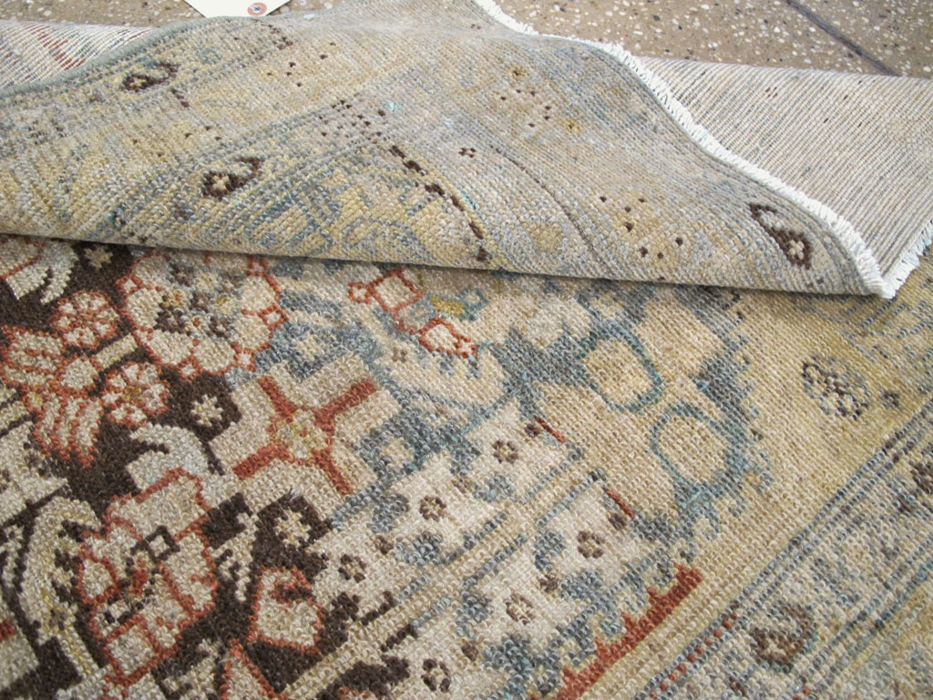 Antique Persian Malayer Long Runner, No.27202 - Gss