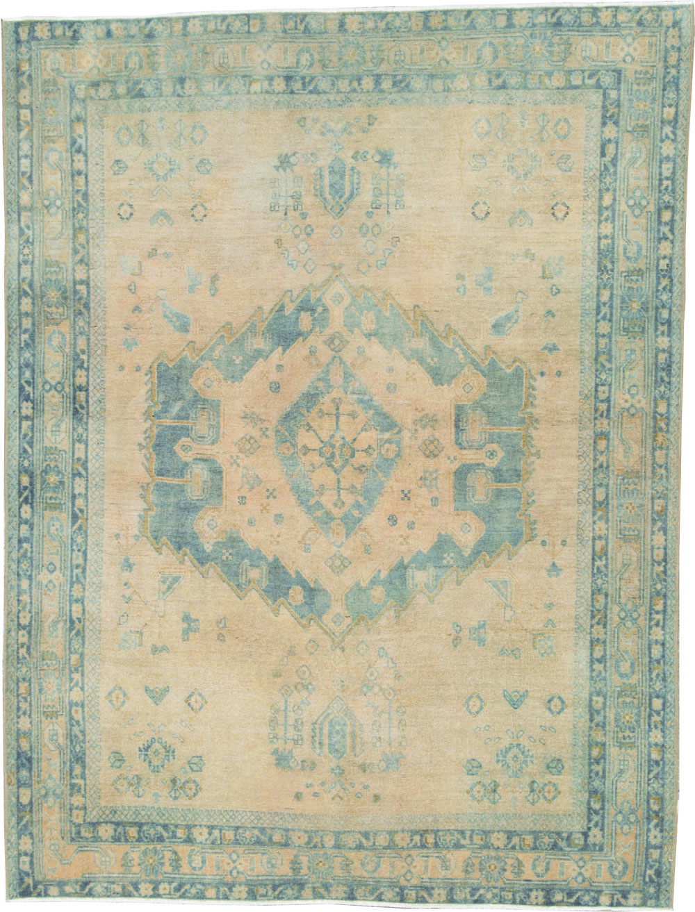 Vintage Persian Afshar Rug, No.27203 - Gss