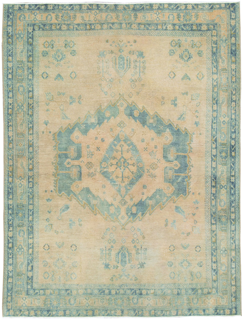 Vintage Persian Afshar Rug, No.27203 - Gss