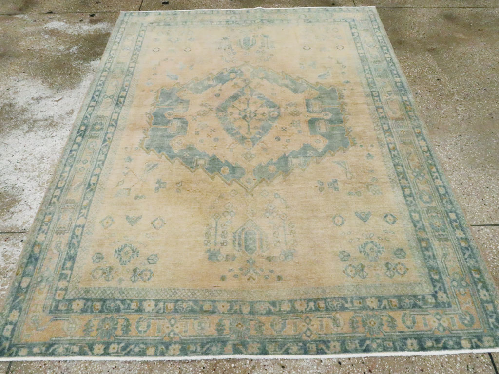 Vintage Persian Afshar Rug, No.27203 - Gss