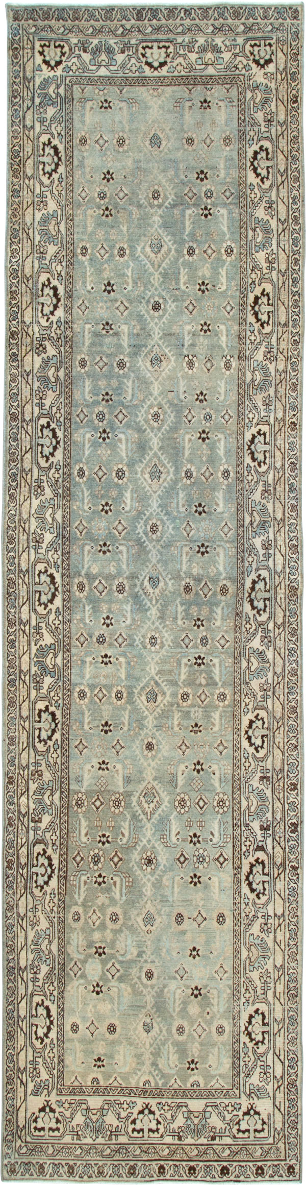 Vintage Persian Malayer Runner, No.27204 - Gss