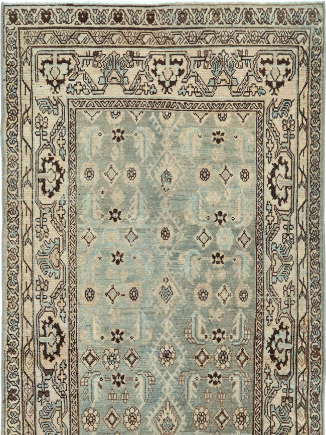 Vintage Persian Malayer Runner, No.27204 - Gss