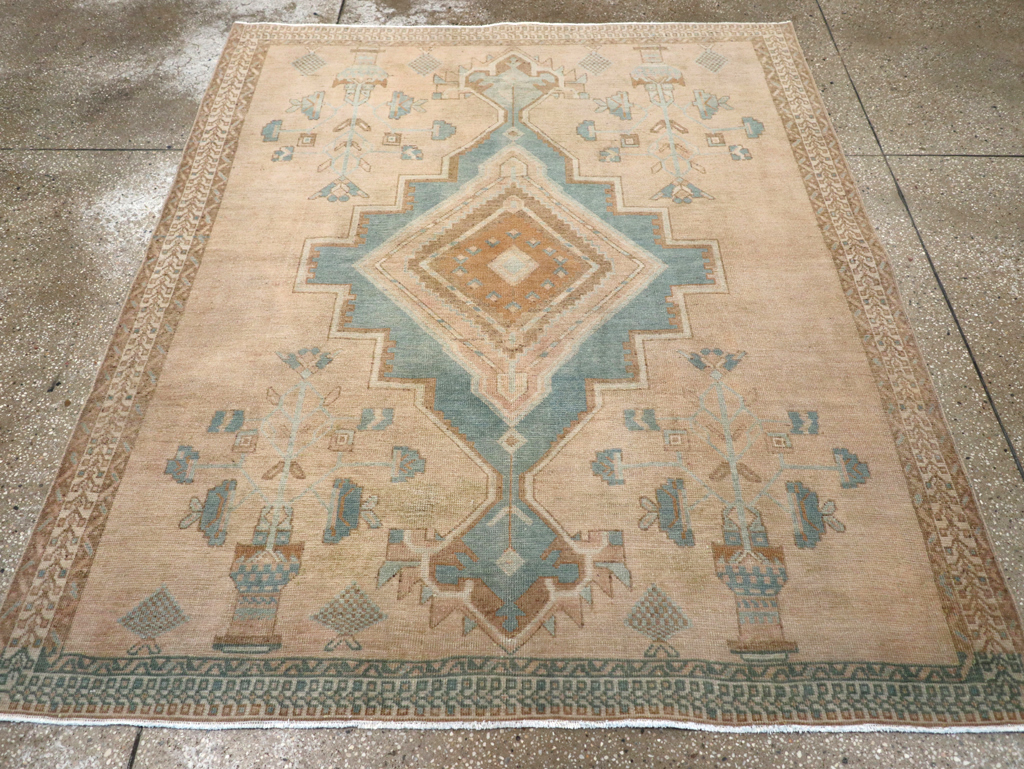 Vintage Persian Afshar Rug, No.27206 - Gss