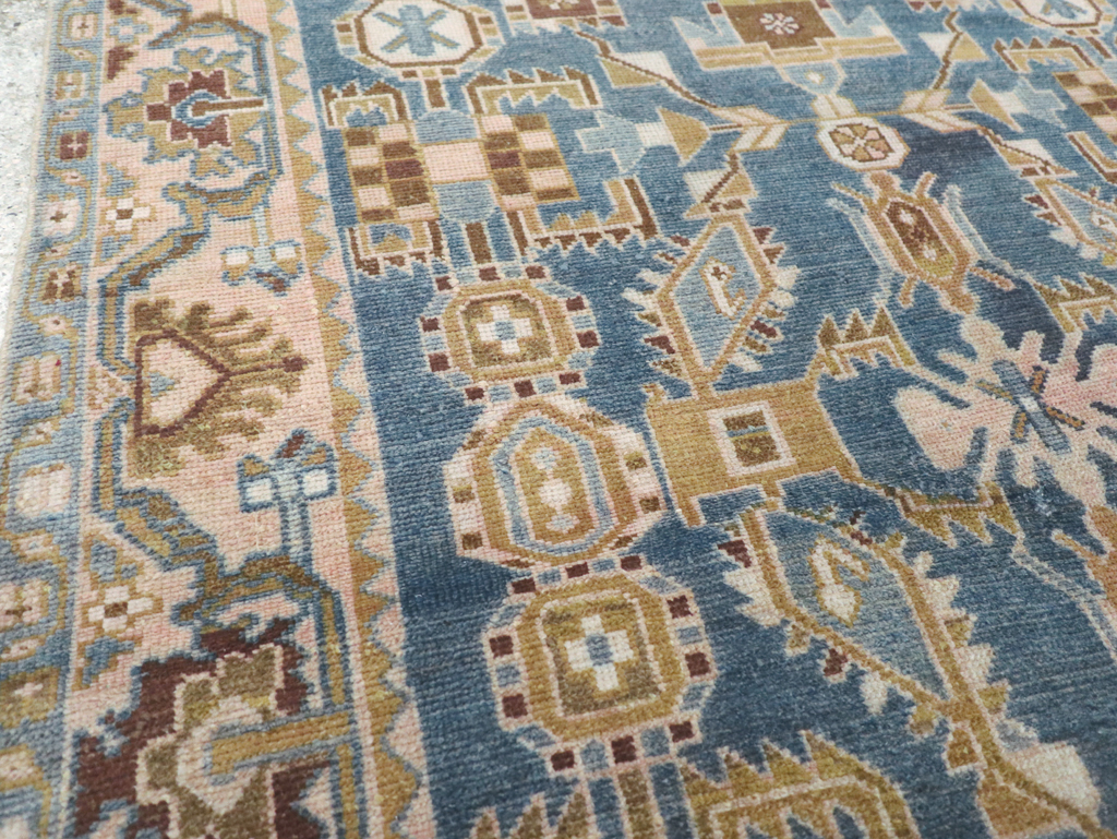 Vintage Persian Malayer Accent Rug, No.27208 - Gss