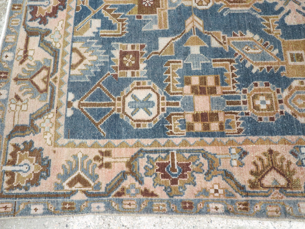 Vintage Persian Malayer Accent Rug, No.27208 - Gss