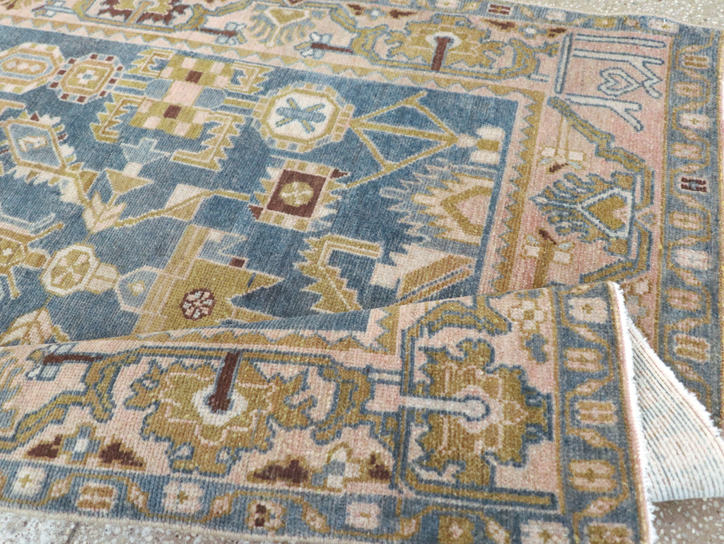 Vintage Persian Malayer Accent Rug, No.27208 - Gss