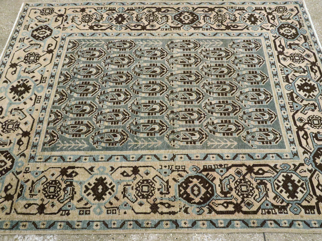 Vintage Persian Malayer Rug, No.27209 - Gss