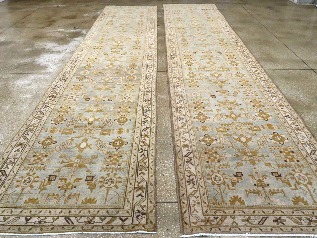 Vintage Persian Malayer Runner (Pair: 2 of 2), No.27213 - Gss