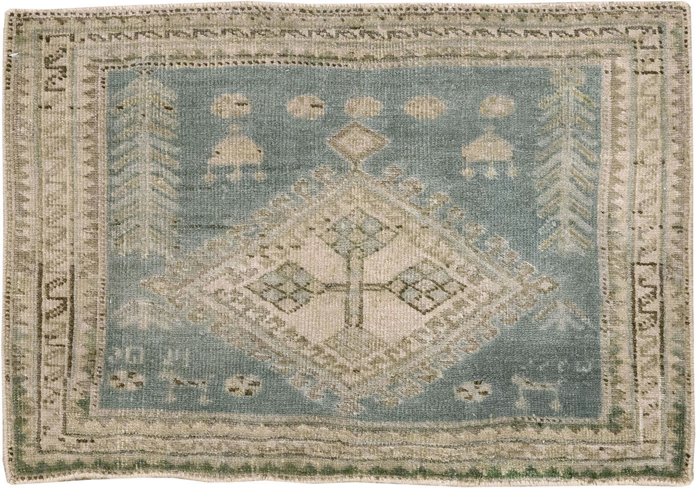 Antique Persian Tabriz Rug (Pair: 1 of 2), No.27215 - Gss