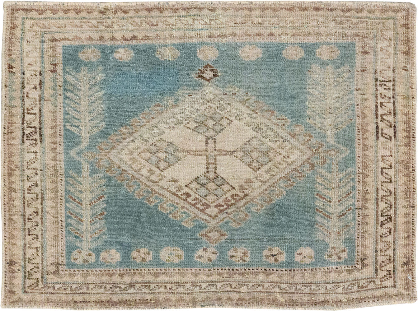 Antique Persian Tabriz Rug (Pair: 2 of 2), No.27216 - Gss