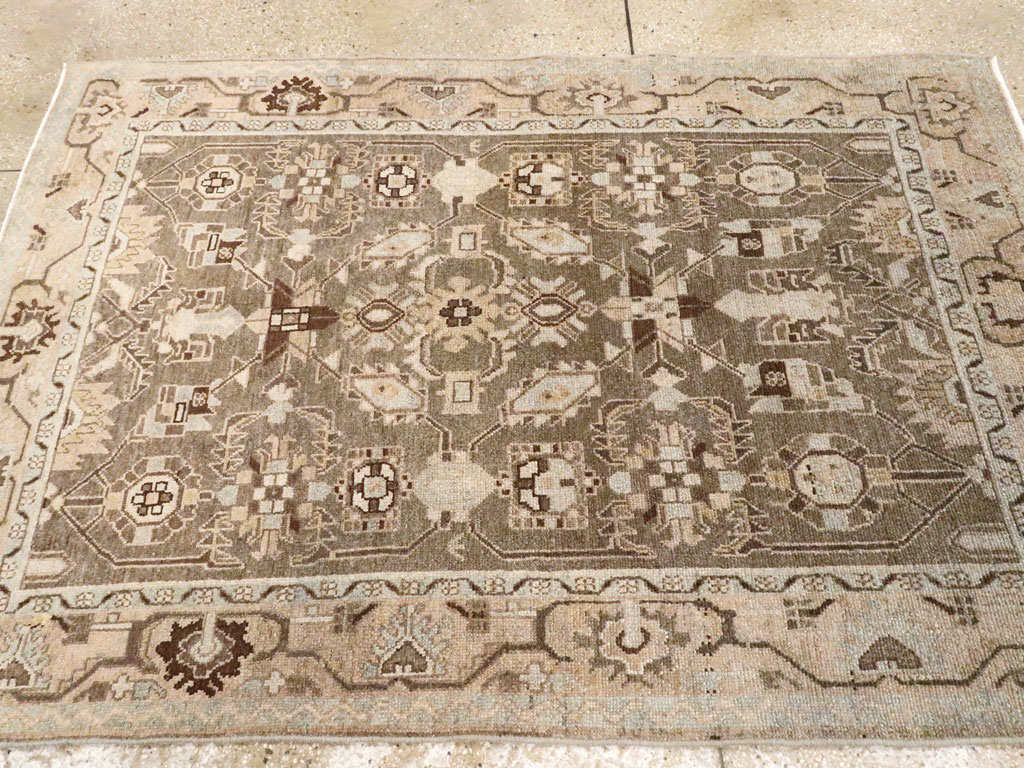 Vintage Persian Malayer Rug, No.27217 - Gss